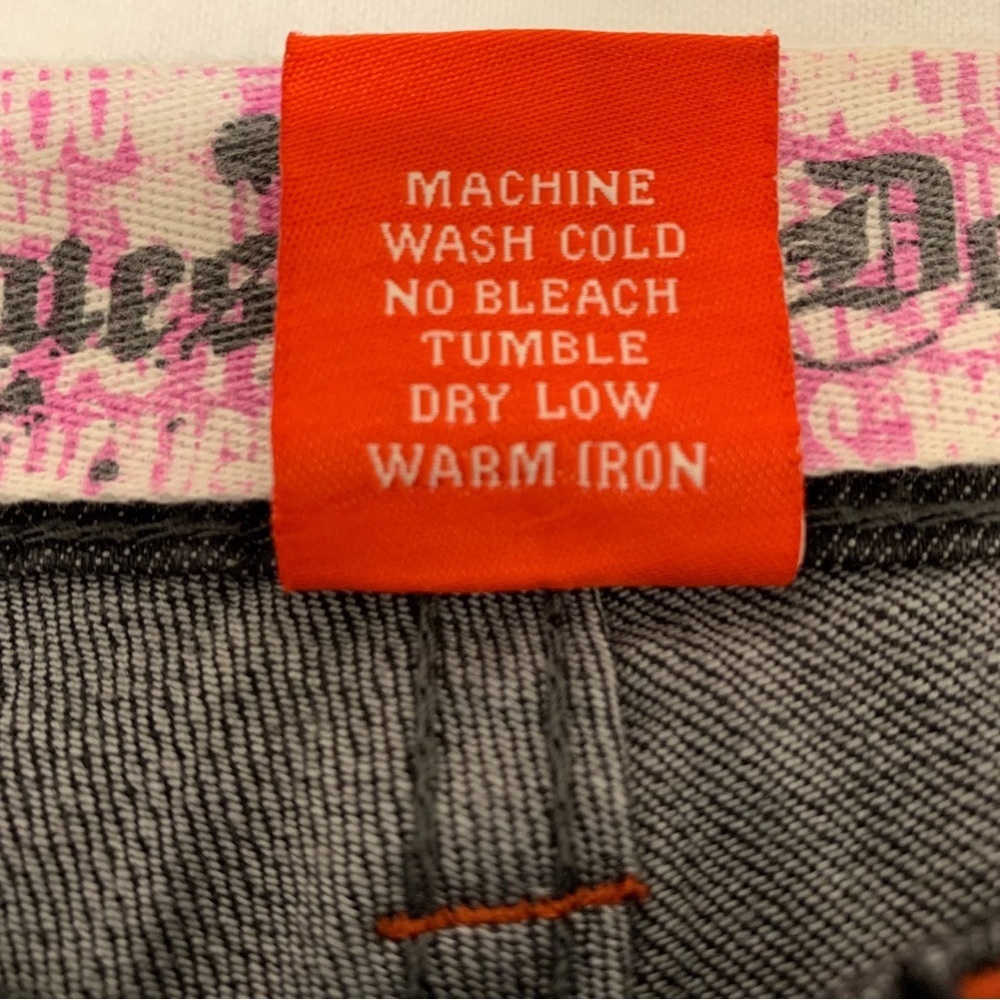 Request Denim | NWOT Bootcut Jeans Faded Black Wash Size 24 - Picture 14 of 15